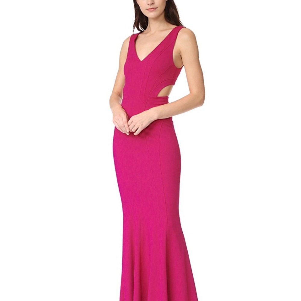 ZAC Zac posen sangria gown